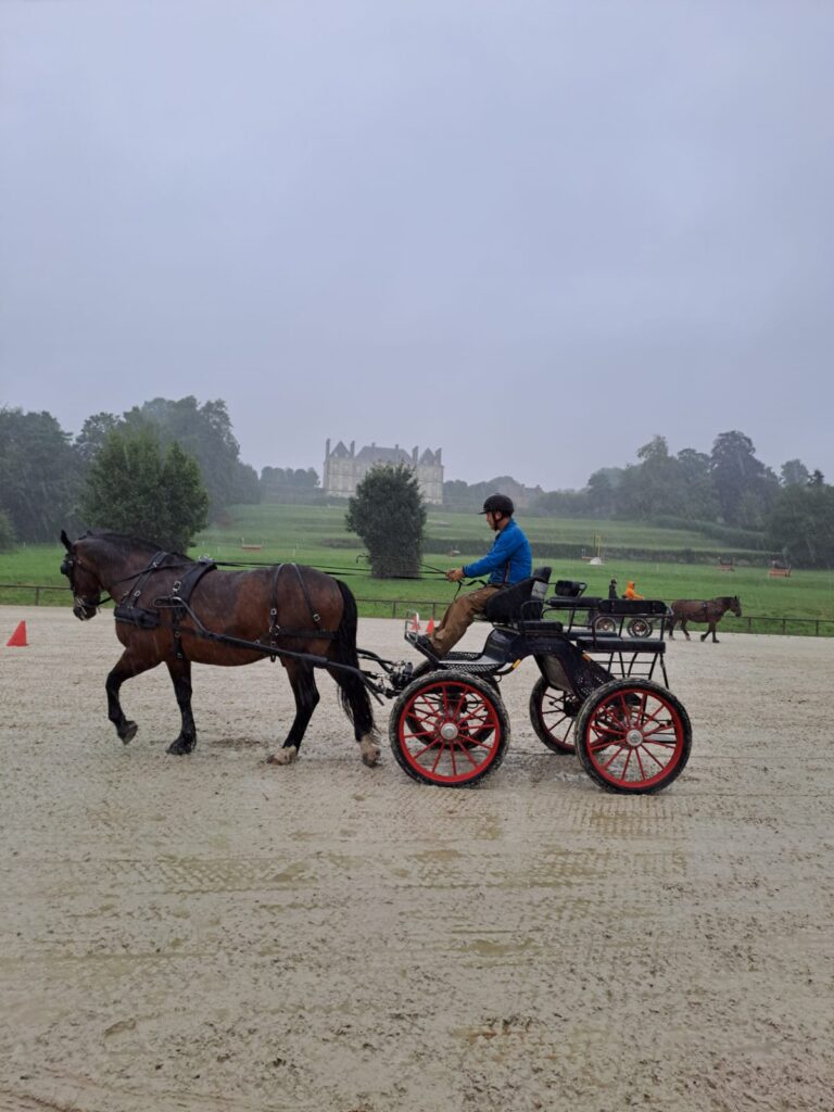 Devant le château